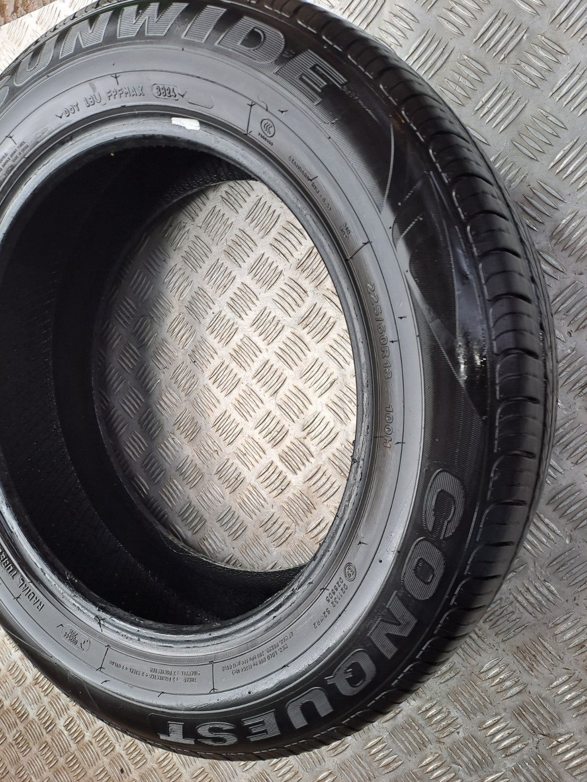 ✅2013 FORD TRANSIT CUSTOM SUNWIDE TYRE 225/60 R18 + WARRANTY A350 - Image 2