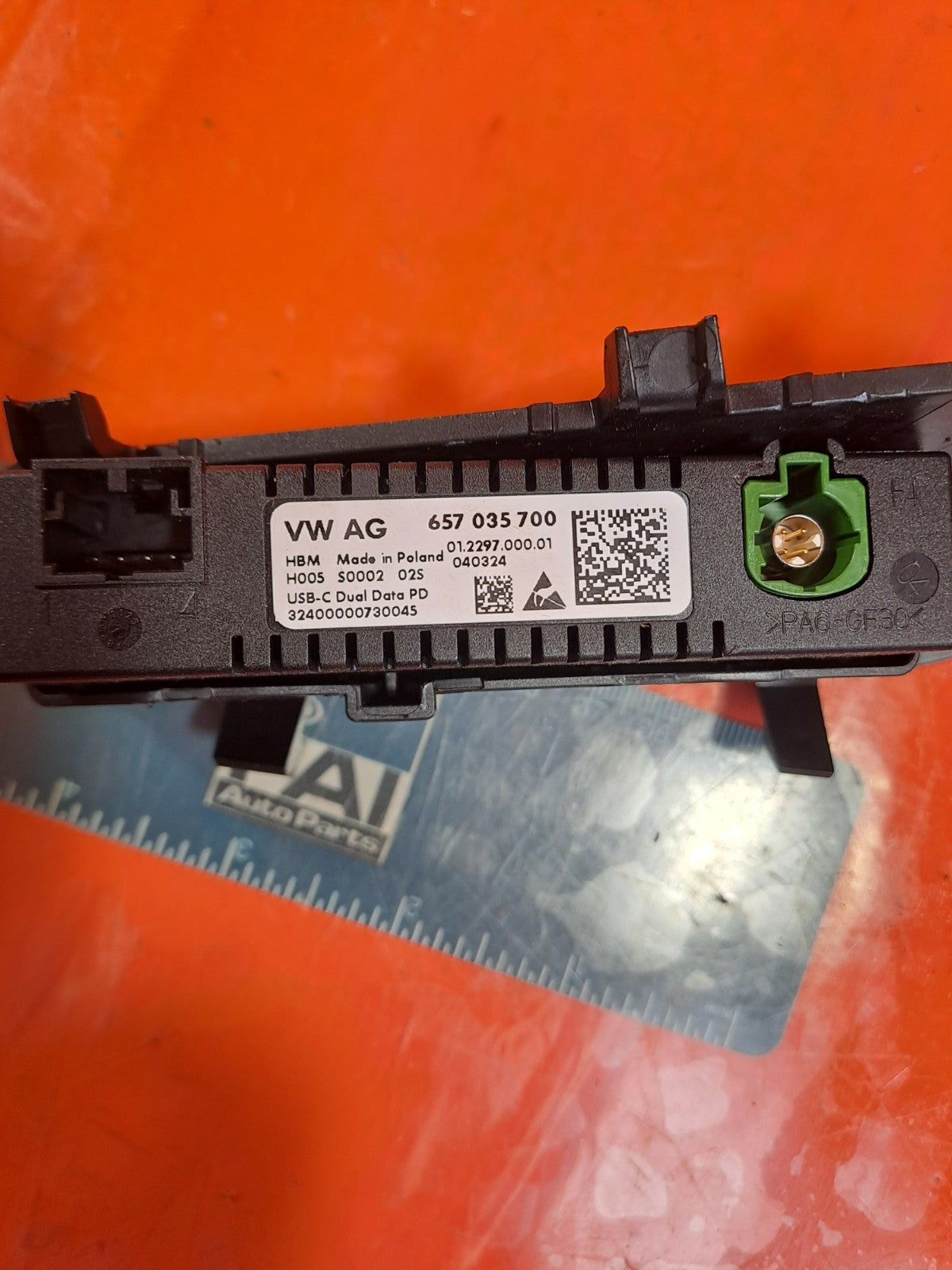 ✅SKODA KAMIQ Se 1.5 PETROL 2024 TWIN USB SOCKET PORT OUTLET 657035700 Warranty - Image 6