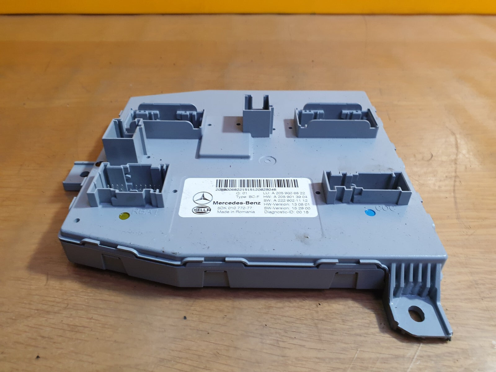 ✅2016 Mercedes C Class W205 SAM Control Module A2059006822 + Warranty A123 - Image 4
