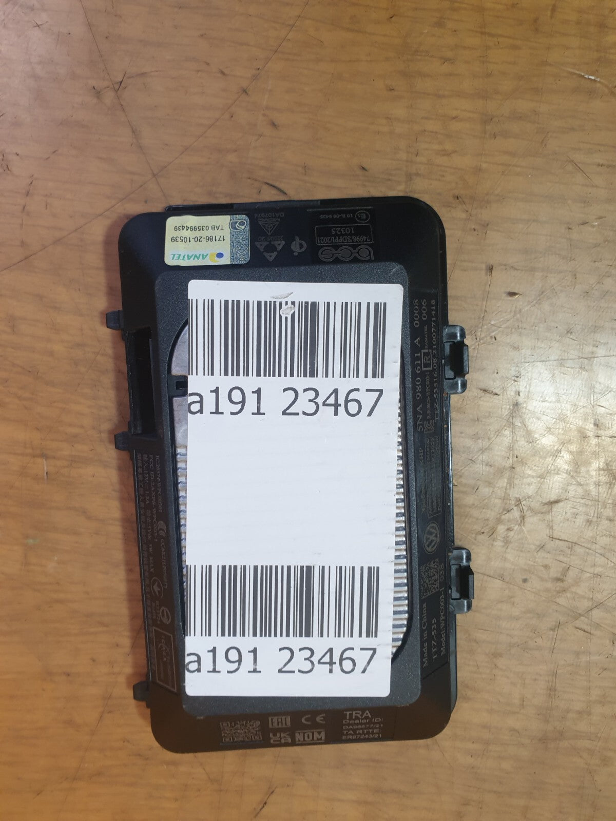 ✅VW GOLF MK8 1.5 PETROL 2022 WIRELESS CHARGING MODULE 5NA980611A Warranty A191 - Image 11