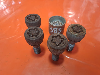 ✅2021 Renault Captur MK2 Locking Wheel Nut Set + Warranty A385 - Image 4