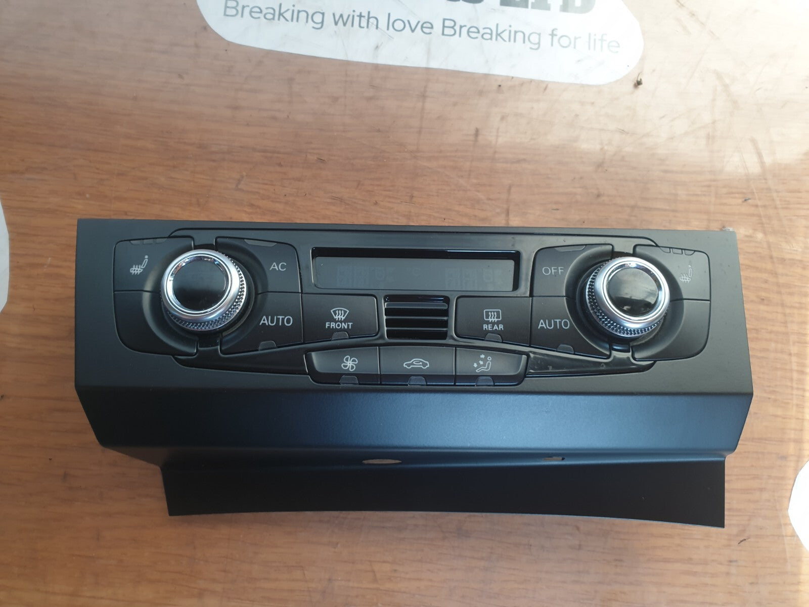 2012 AUDI A5 S LINE 2.0D HEATER CLIMATE CONTROL SWITCH PANEL 8K2820043AD A218 - Image 9