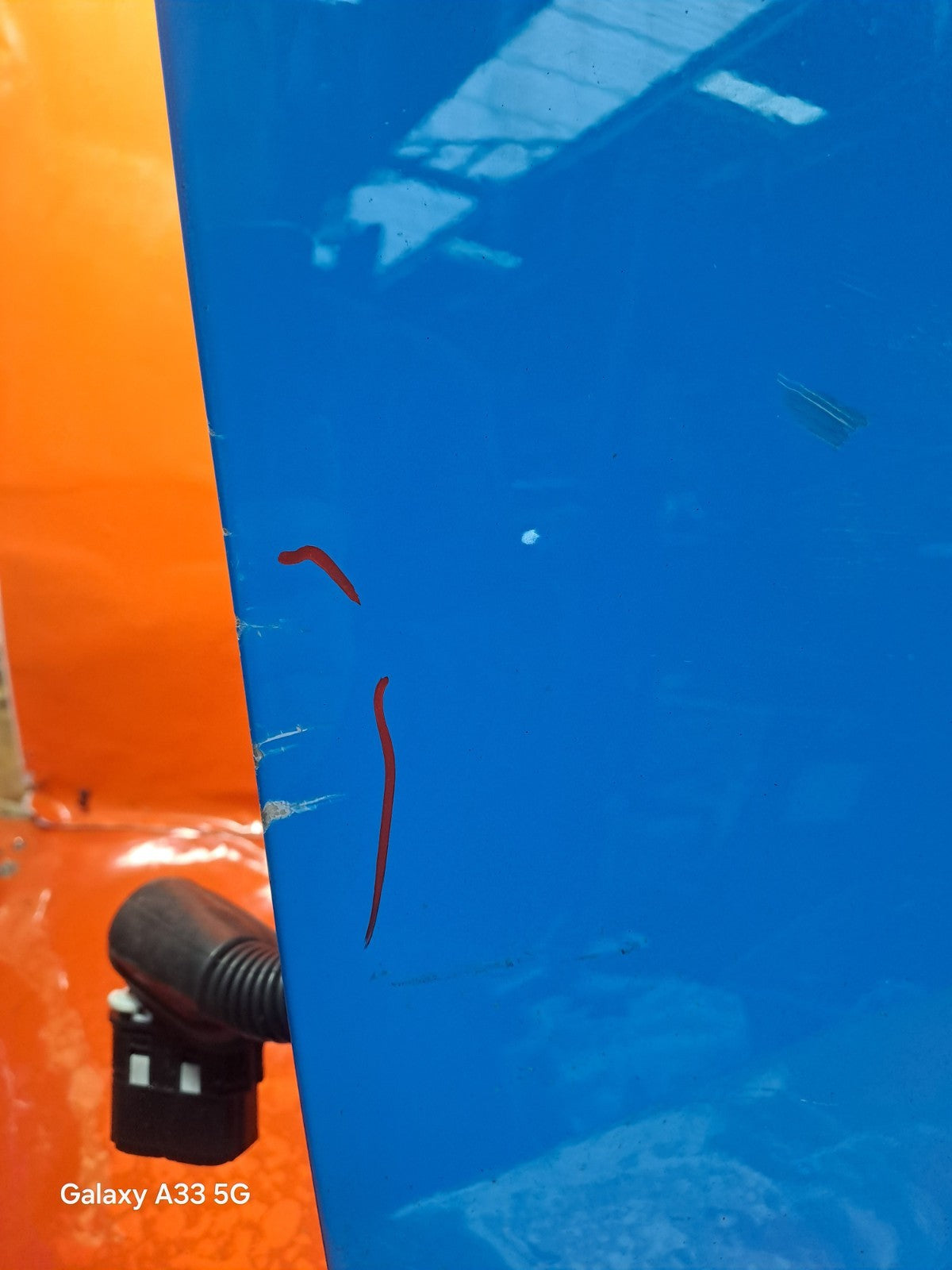 ✅2023 FORD PUMA ST FRONT LEFT DOOR BLUE dent + WARRANTY A307 - Image 5