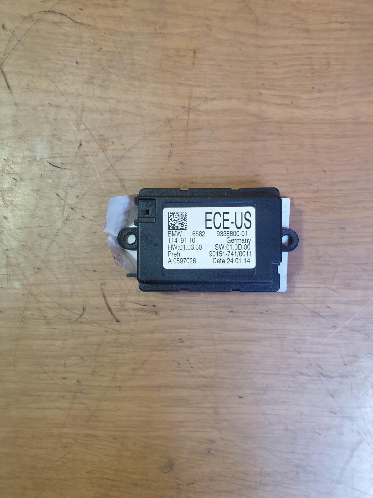 ✅2014 BMW 5 SERIES F11 4.4P TOUCH CONTROL MODULE UNIT 9338800 + WARRANTY A153 - Image 1