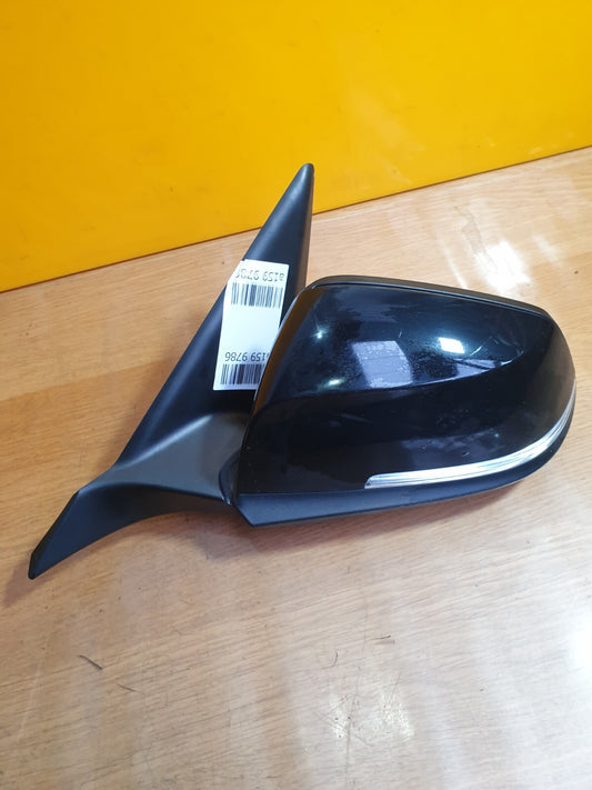 ✅2012 BMW 1 SERIES F20 1.6P FRONT LEFT WING MIRROR BLACK 668 + WARRANTY A159 - Image 1