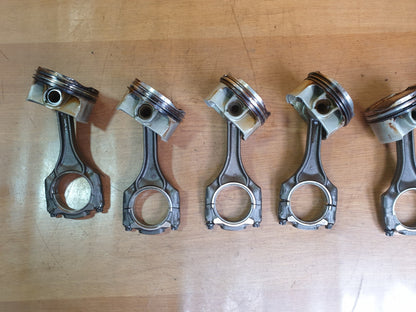 BMW 550I F11 M SPORT 4.4 PETROL 2014 PISTONS AND CONROD 1x 89L106 Warranty A153 - Image 3