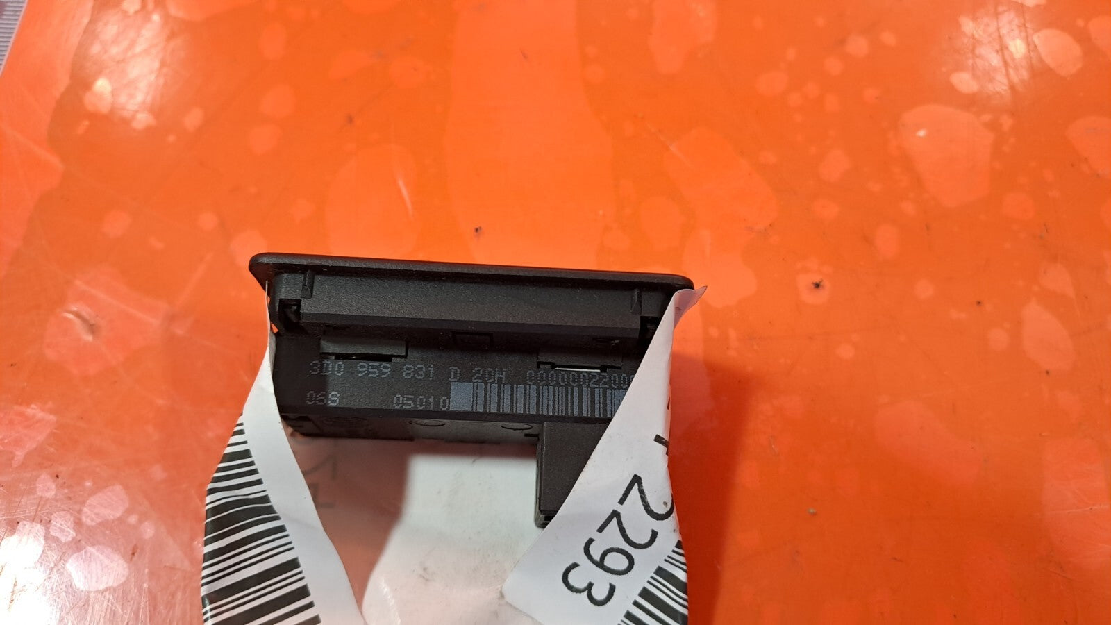 2010 AUDI Q7 S-LINE 3.0D TAILGATE SWITCH BUTTON 3D0959831D + WARRANTY A224 - Image 8