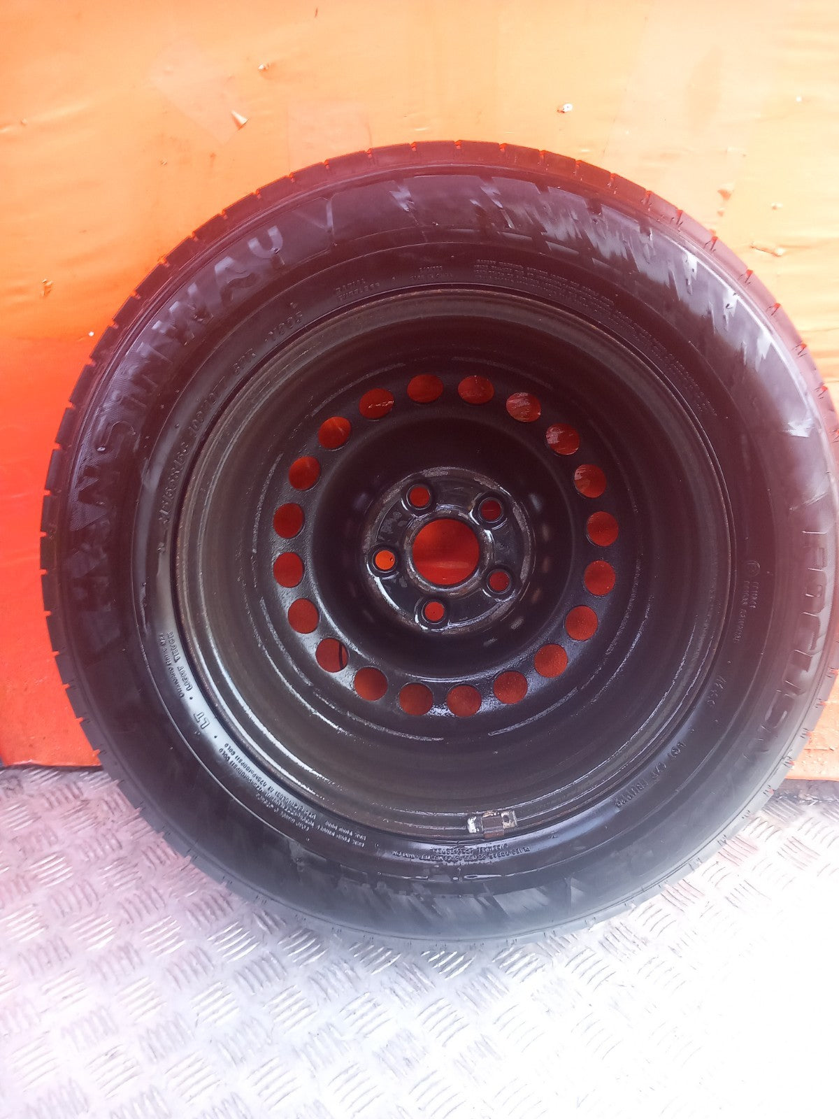 2021 VW Transporter T30 Steel Wheel w/ Tyre 7H0601027D 215/65 R16 Warranty A412 - Image 6