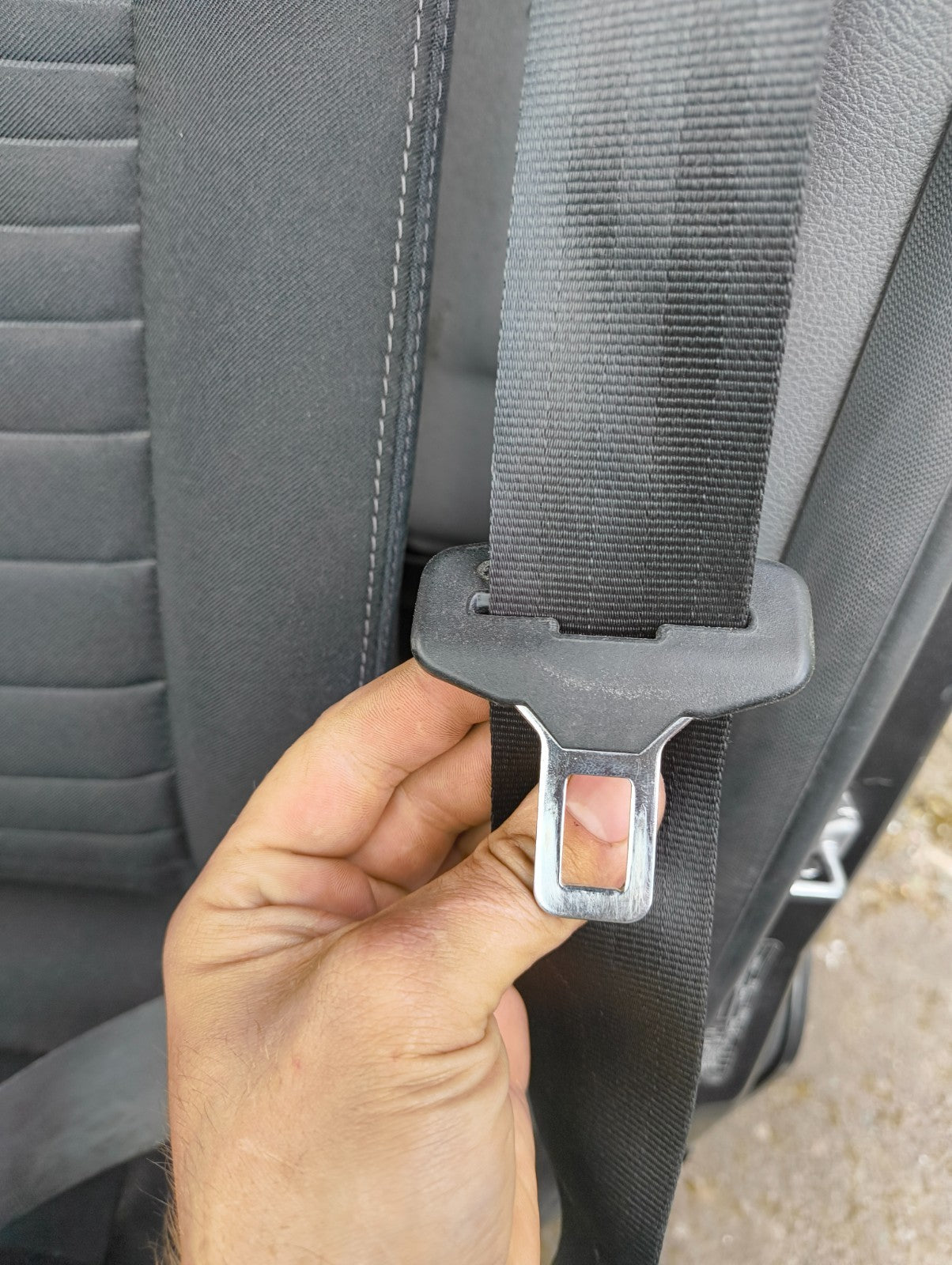 ✅2019 Ford Transit Custom Front Left Seat Belt BK21-V61294-DCW + Warranty A383 - Image 2