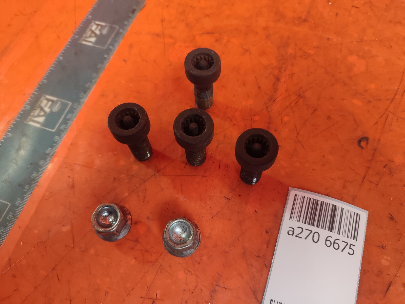 ✅2012 BMW 1 SERIES F20 LOCKING WHEEL NUT WITH KEY + WARRANTY A270 - Image 11