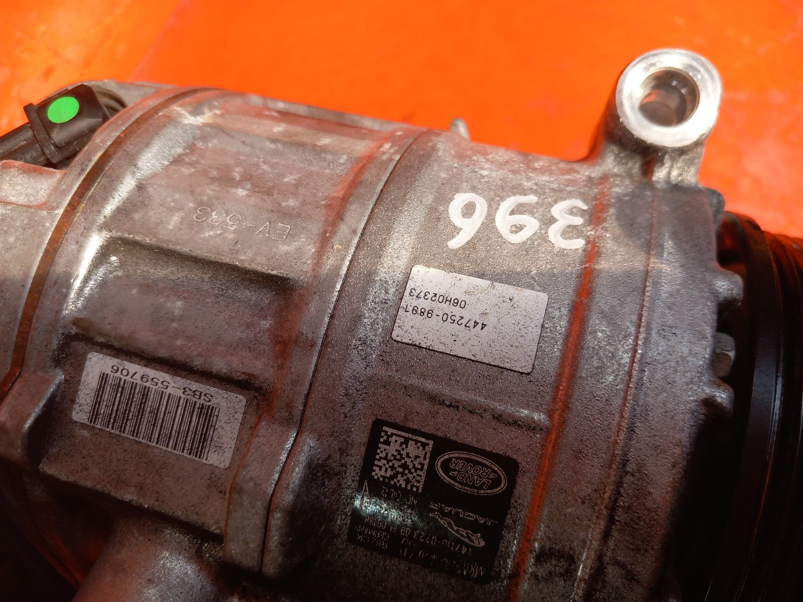 2025 Land Rover Defender L663 A/C Compressor Pump M8A2-19D629-CB Warranty A396 - Image 9
