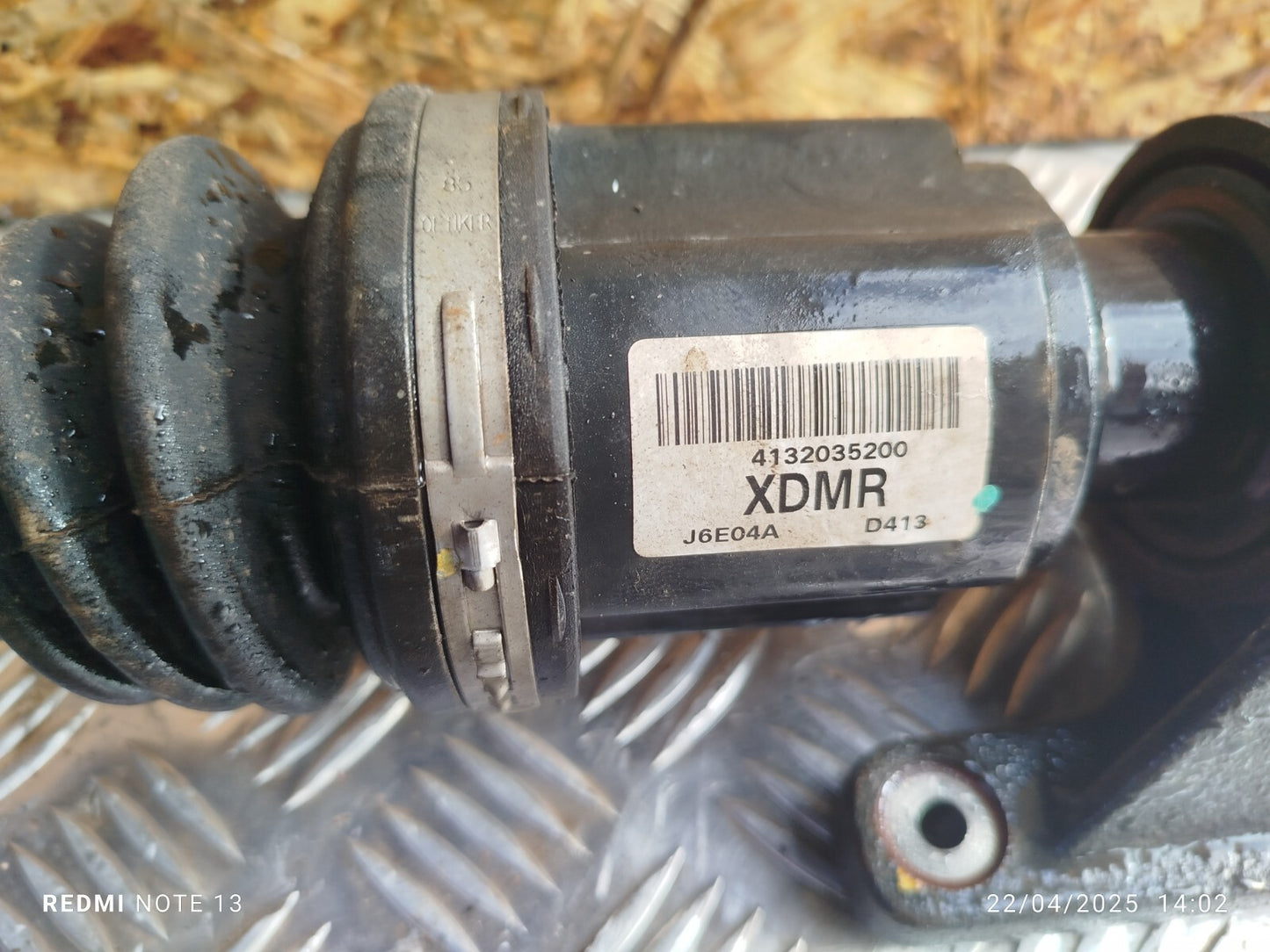 ✅SSANGYONG TIVOLI Elx 1.6 DIESEL 2016 FRONT RIGHT MANUAL DRIVESHAFT 41320-35200 - Image 3