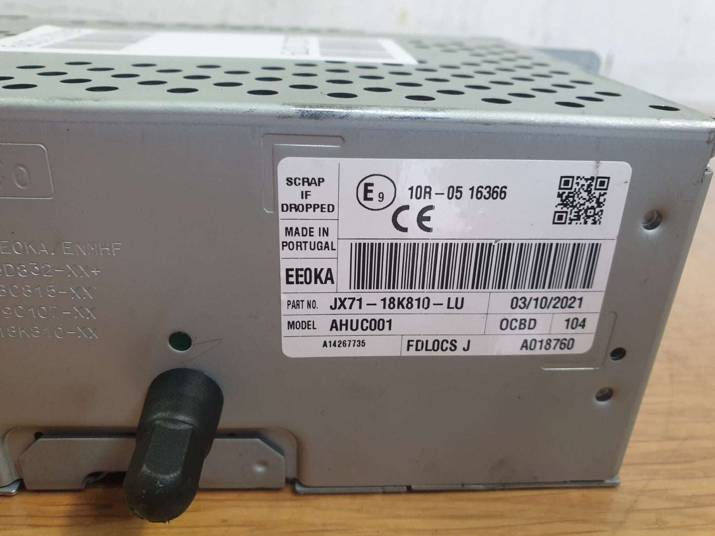 Ford Focus Active X 1.0 Petrol 2021 SATELLITE NAVIGATION SAT NAV CD UNIT A212 - Image 3