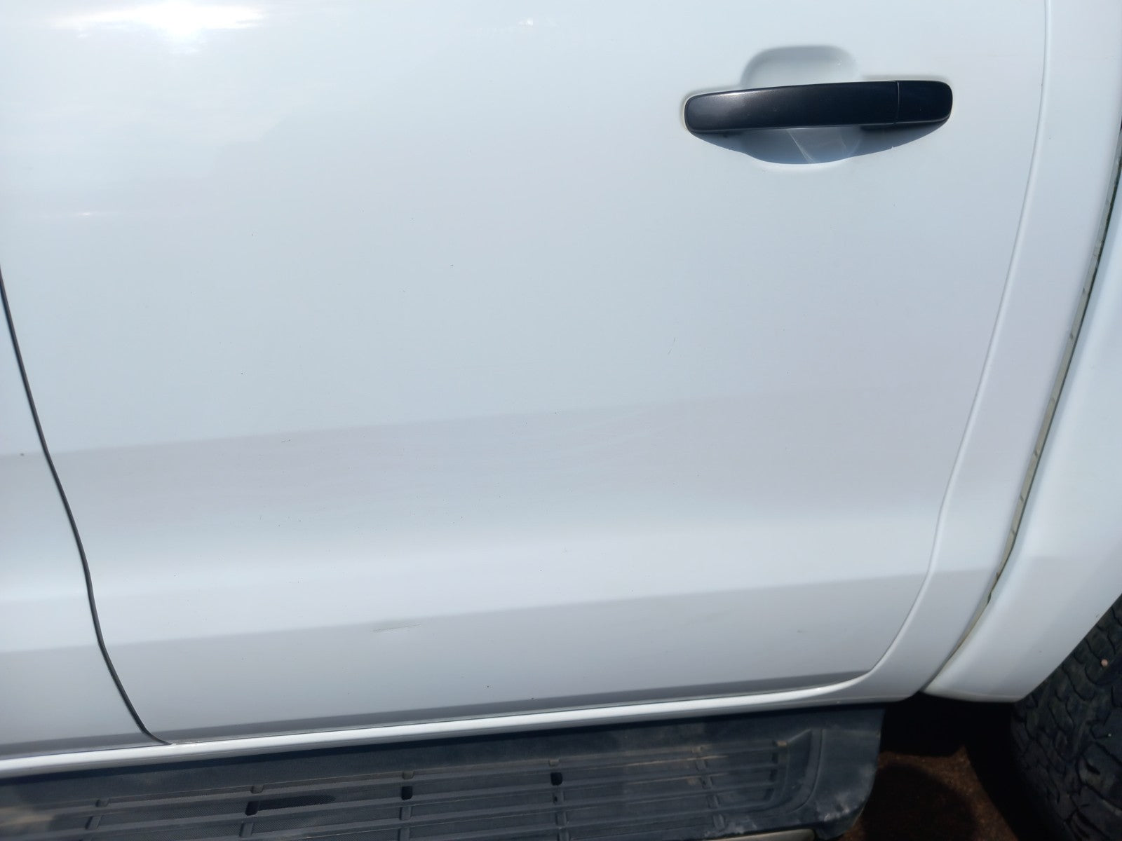 2017 Ford Ranger Wildtrak Rear Left Bare Door Frozen White Warranty A401 - Image 3
