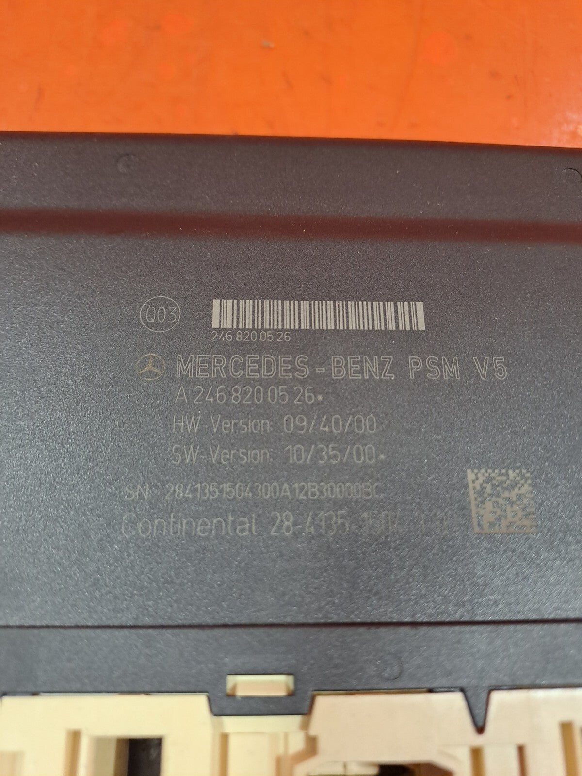 ✅MERCEDES W176 A180 1.6 PETROL 2012 FRONT SEAT CONTROL MODULE A2468200526 A213 - Image 10