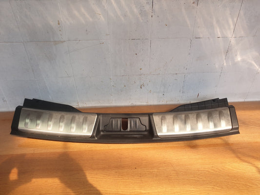 2017 JAGUAR F-PACE X761 3.0P REAR TRUNK SILL SCUFF PLATE TRIM HK83406A64AD A196 - Image 1