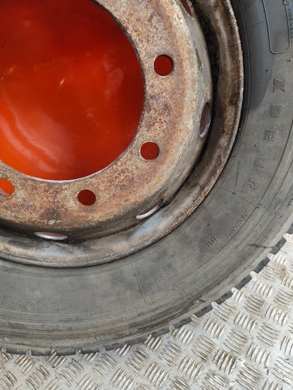 ✅2003 VOLVO FL 5.5D REAR ALLOY WHEEL WITH TYRE 265/70 R19.5 + WARRANTY A324 - Image 5