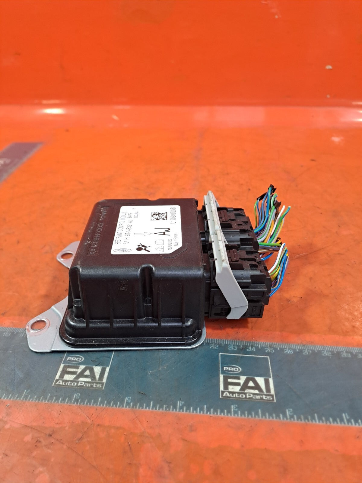 ✅2020 FORD FIESTA ACTIVE 1.0P AIRBAG CONTROL MODULE H1BT-14B321-AJ A247 - Image 4
