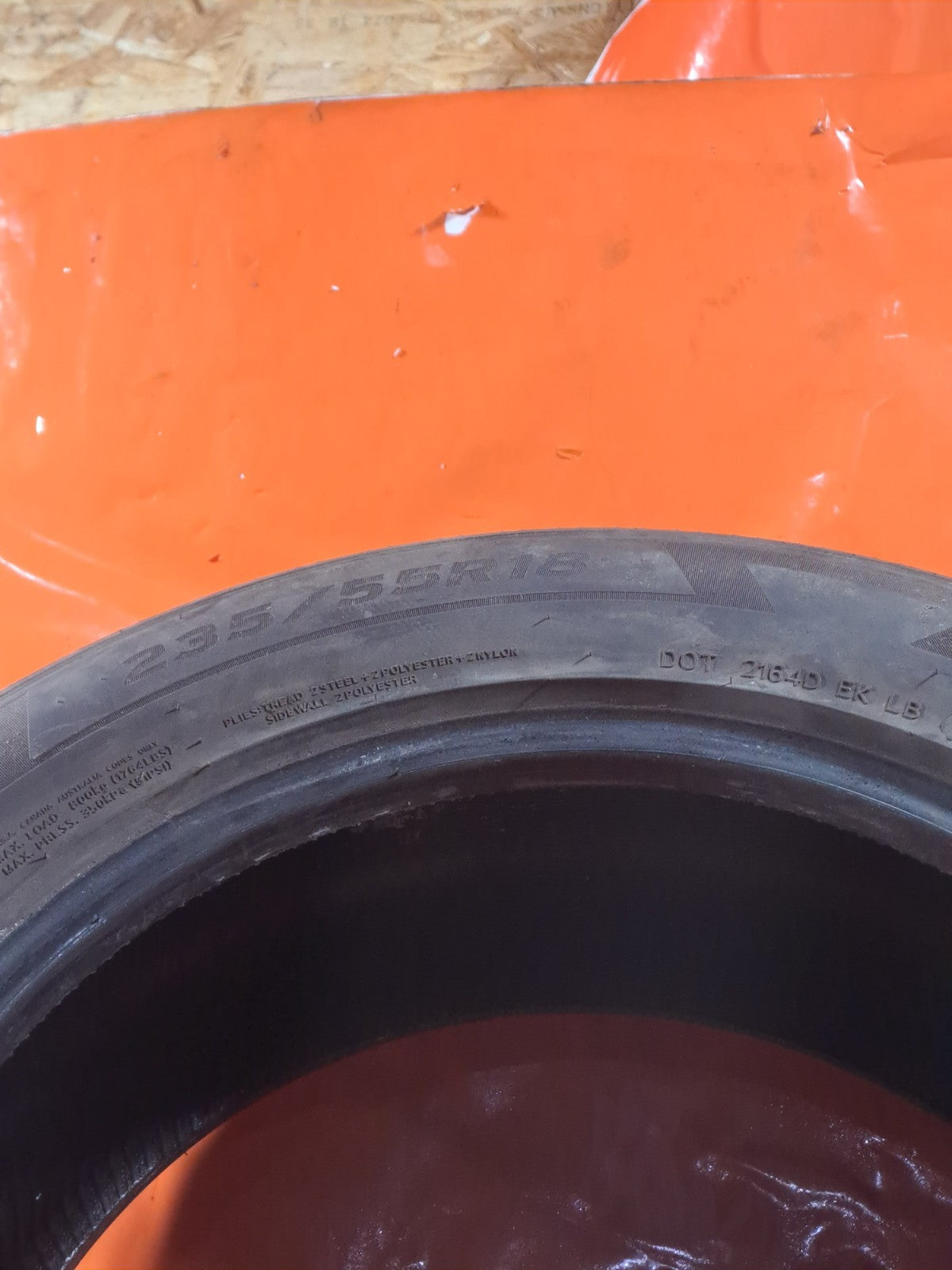 ✅S FIT EQ TAUFENN 235/55 R18 TYRE 6.74 mm Warranty xAA - Image 3