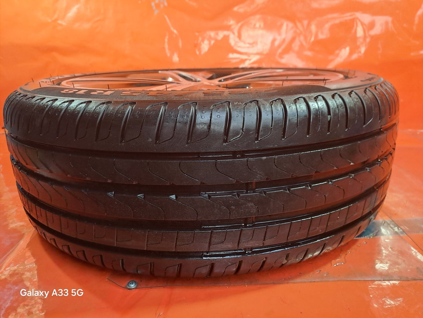 ✅MERCEDES A180 SPORT 2025 ALLOY WHEEL WITH TYRE 225/45 R18 A1774010500 A311 - Image 5