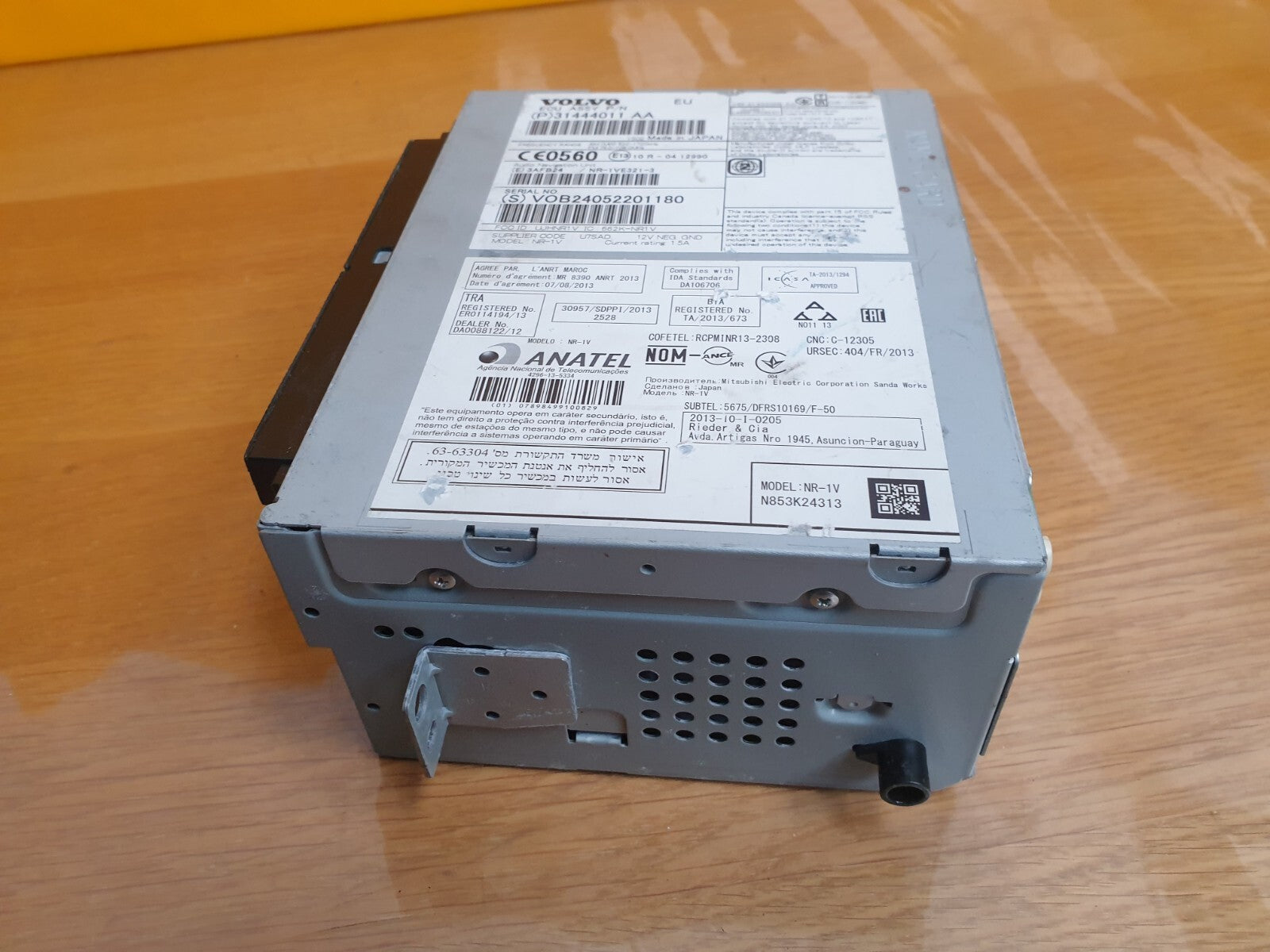 VOLVO V40 V60 S60 XC60 2011-2018 RADIO STEREO CD PLAYER HEAD UNIT 31444011AA - Image 3