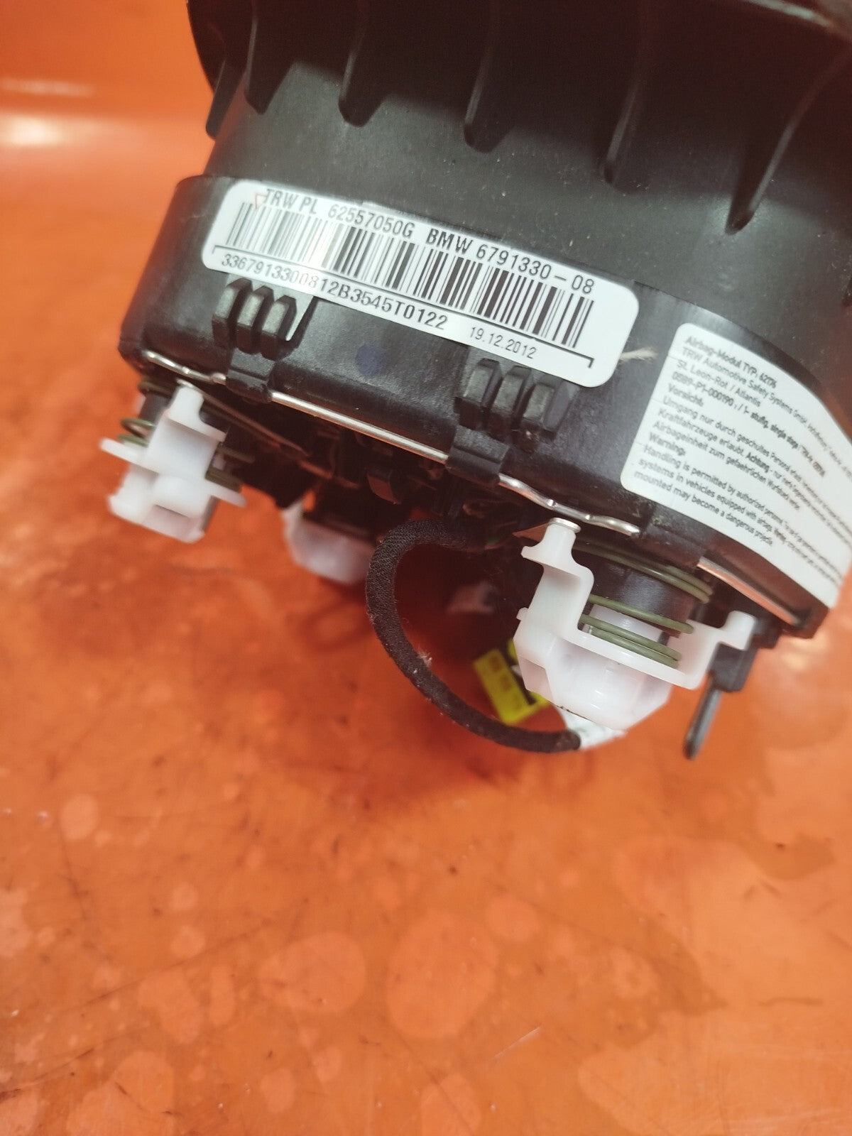 BMW 1-3 SERIES F20 F21 F22 F23 F30 F31 STEERING WHEEL ARBAG 6791330 Warranty - Image 11