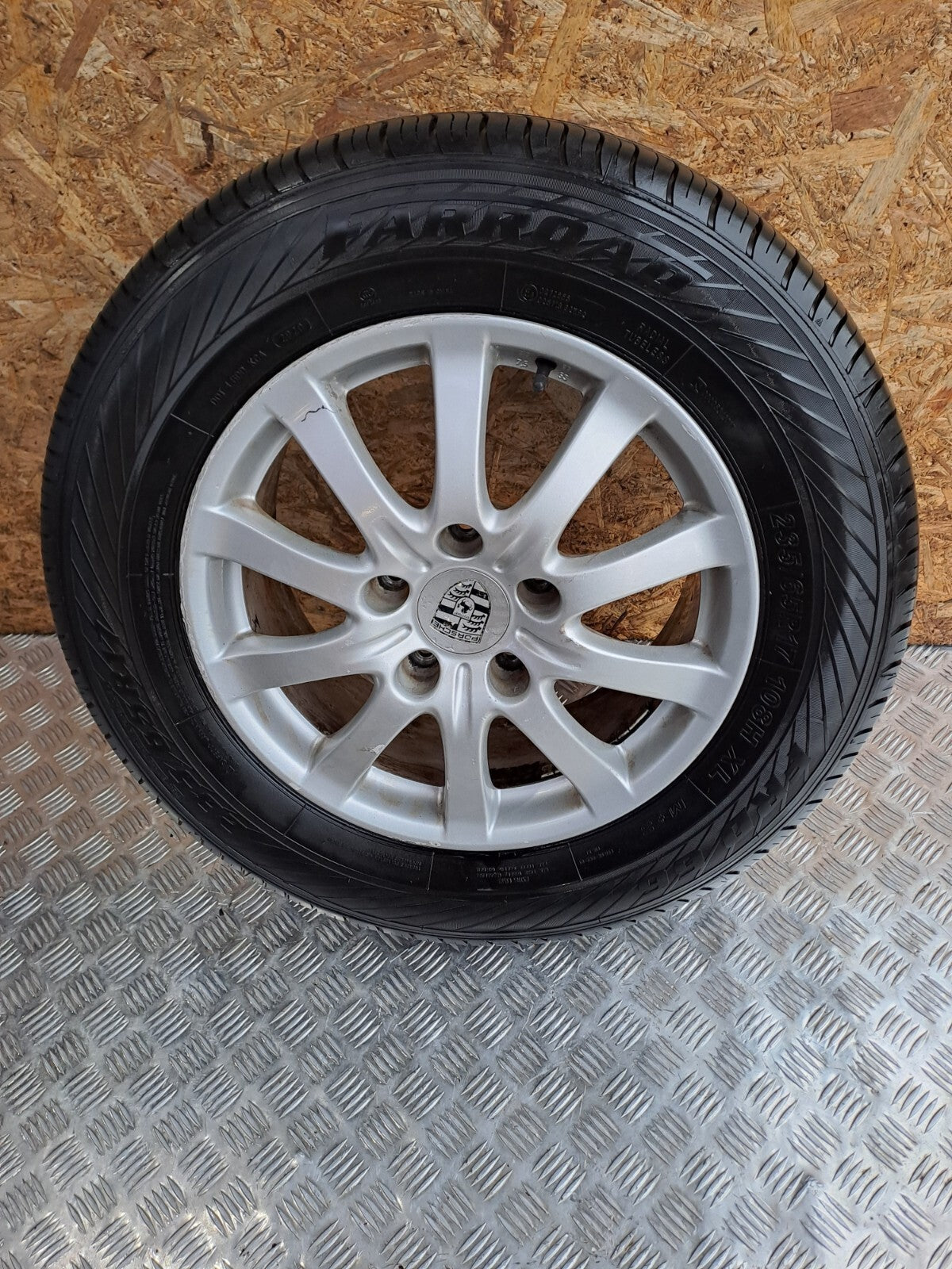 ✅2010 PORSCHE CAYENNE 9PA ALLOY WHEEL WITH TYRE 235/65 R17 + WARRANTY A268 - Image 11