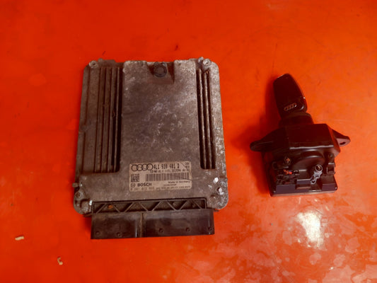 Audi Q7 S Line Quattro 3.0 Diesel 2009 Engine Control Unit ECU With Lock A245 - Image 2