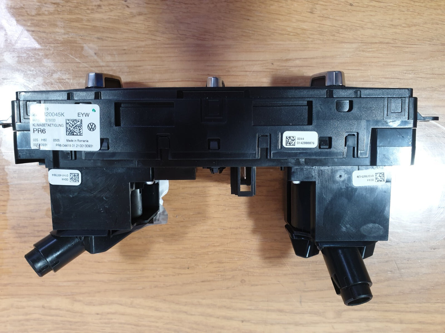 VW POLO MATCH 1.0 PETROL 2021 A/C CLIMATE HEATER CONTROL PANEL SWITCH 2G2820045K - Image 5