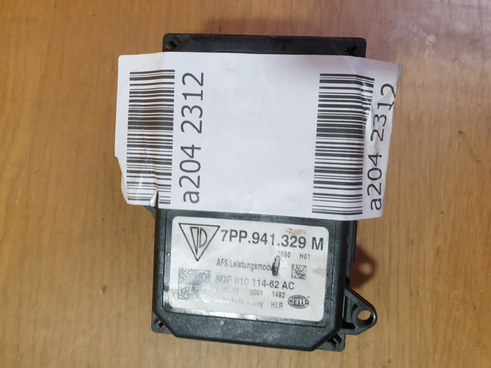 ✅2015 AUDI A3 E-TRON 1.4P HEADLIGHT CONTROL UNIT 7PP941329M + WARRANTY A204 - Image 5