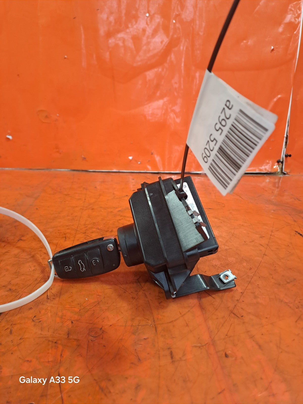 ✅AUDI Q7 S LINE 3.0 DIESEL 2007 IGNITION BARREL & KEY 4F0905852B 4F0909135 A295 - Image 10