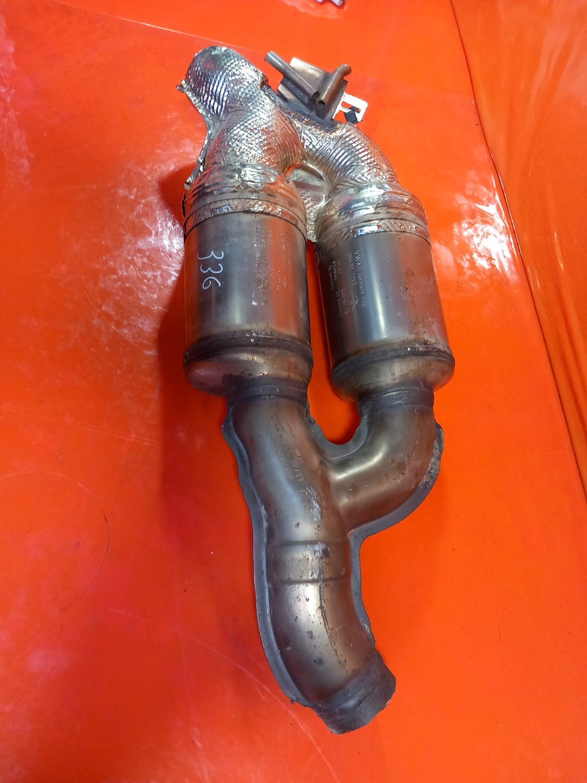 2023 Cupra Formentor Catalytic Converter 5WA131723E Warranty A336 - Image 4