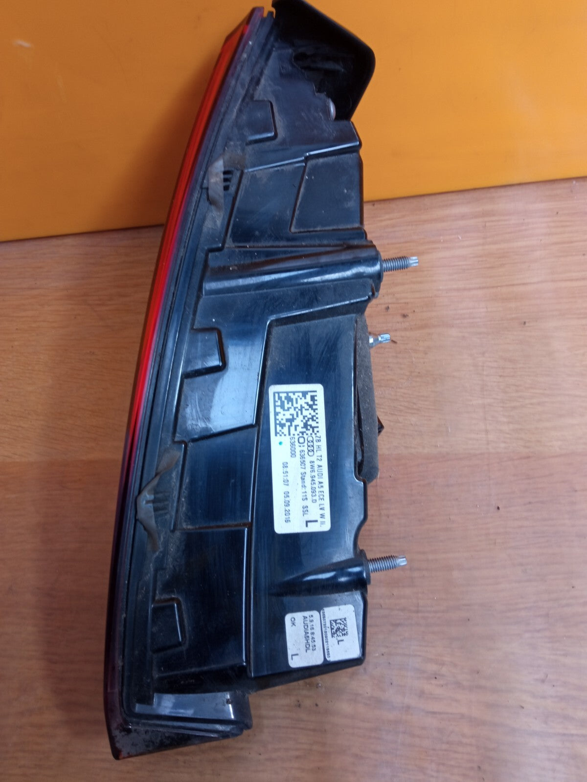 ✅2016 Audi A5 F5 Coupe 2016 Rear Left Inner Tail Light 8W6945093D Warranty A142 - Image 8