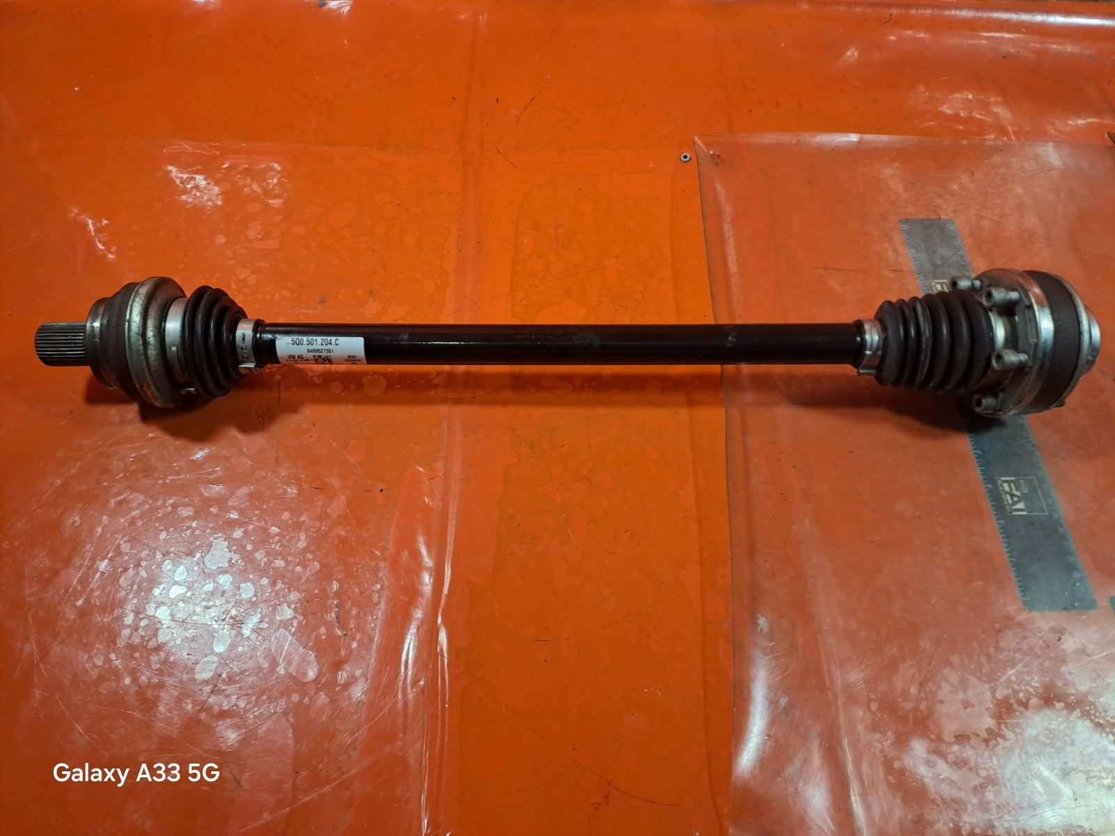 ✅CUPRA FORMENTOR 2.0 PETROL 2023 REAR RIGHT AUTO DRIVESHAFT 5Q0501204C Warranty - Image 1