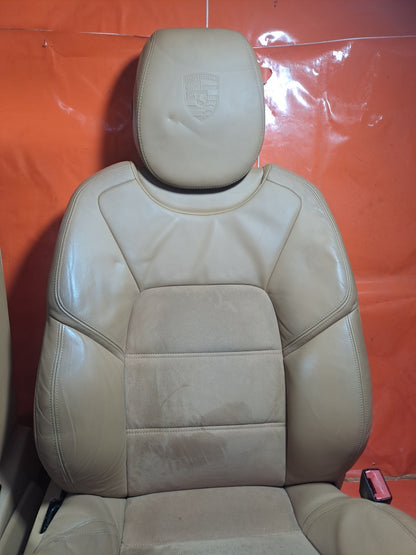 ✅PORSCHE CAYENNE V6 3.6 PETROL 2010 FRONT SEATS PAIR Warranty A268 - Image 7
