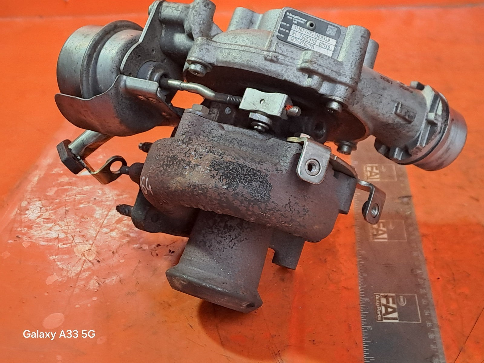 ✅MERCEDES W176 1.5CDI 2015 TURBOCHARGER 16359700011 Warranty A064 - Image 8