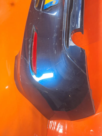 ✅BMW 118D F20 2.0 Diesel 2015 Rear Bumper Blue Scratches A316 - Image 3