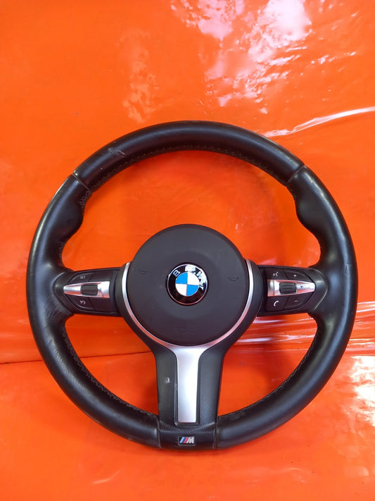 2013 BMW 3 Series F30 Xdrive M Sport Steering Wheel 5A66F66 Warranty A395 - Image 2