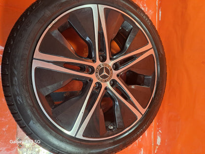 ✅MERCEDES A180 SPORT 2025 ALLOY WHEEL WITH TYRE 225/45 R18 A1774010500 A311 - Image 3