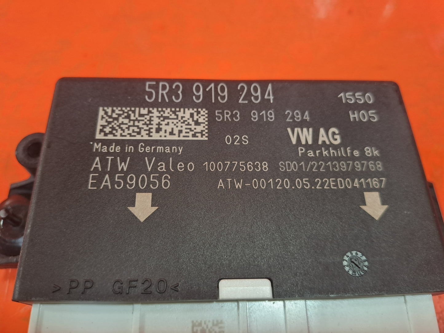 ✅2022 VW Golf GTE Parking Distance Control Unit 5R3919294 + Warranty A388 - Image 2