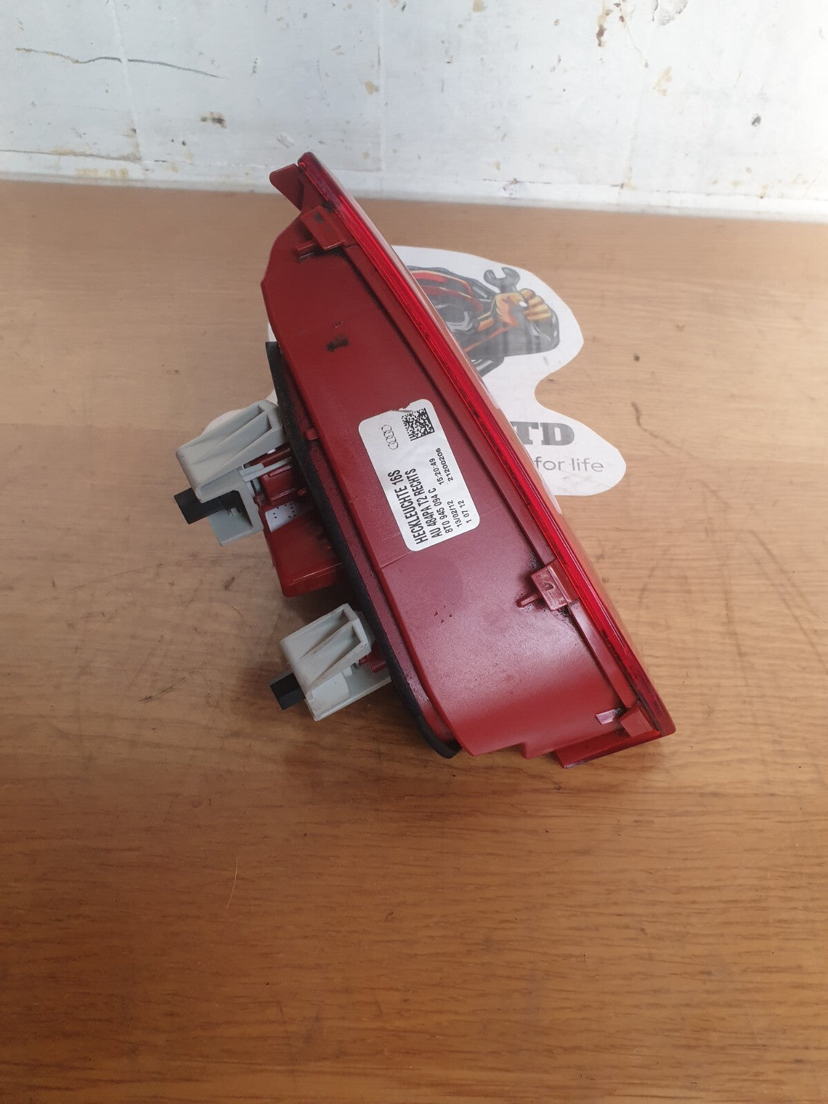 AUDI A5 S LINE 2.0D 2012 REAR RIGHT INNER TAIL LIGHT 8T0945094C Warranty A218 - Image 10