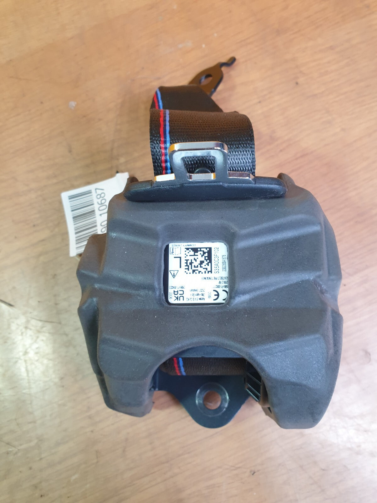 ✅BMW I4 G26 E-DRIVE 40M SPORT 2023 REAR LEFT SEAT BELT 5A0C3F1 Warranty A190 - Image 3
