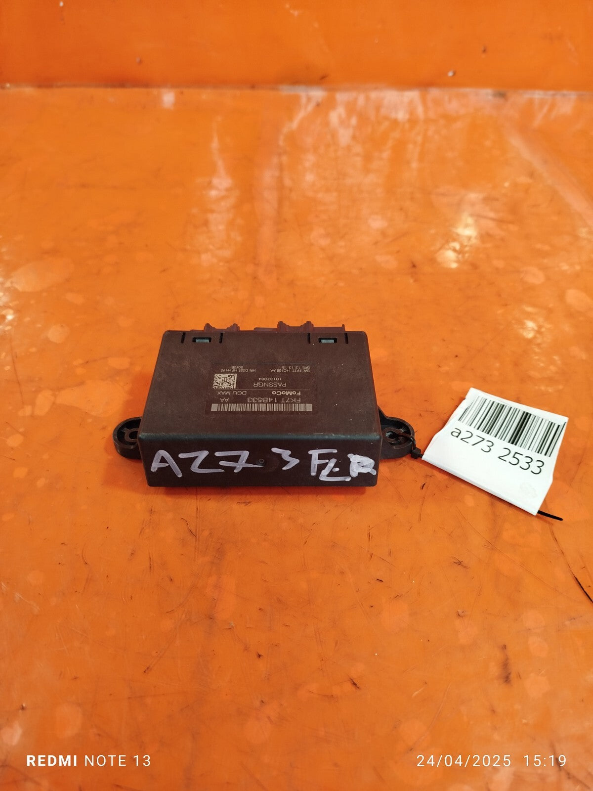 ✅FORD MONDEO TITANIUM MK5 2.0 DIESEL 2016 Front Left Door Control Module A273 - Image 3