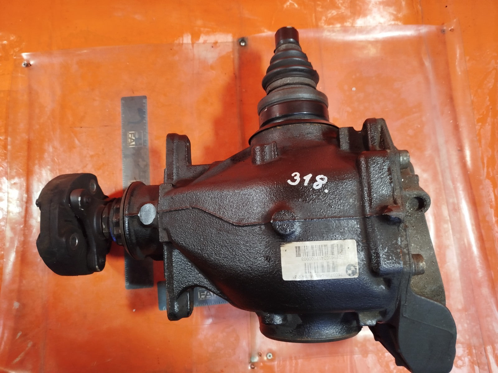 ✅2016 BMW 2 SERIES M240I F22 REAR DIFF DIFFERENTIAL 7603759 RATIO 2.81 +WARRANTY - Image 1