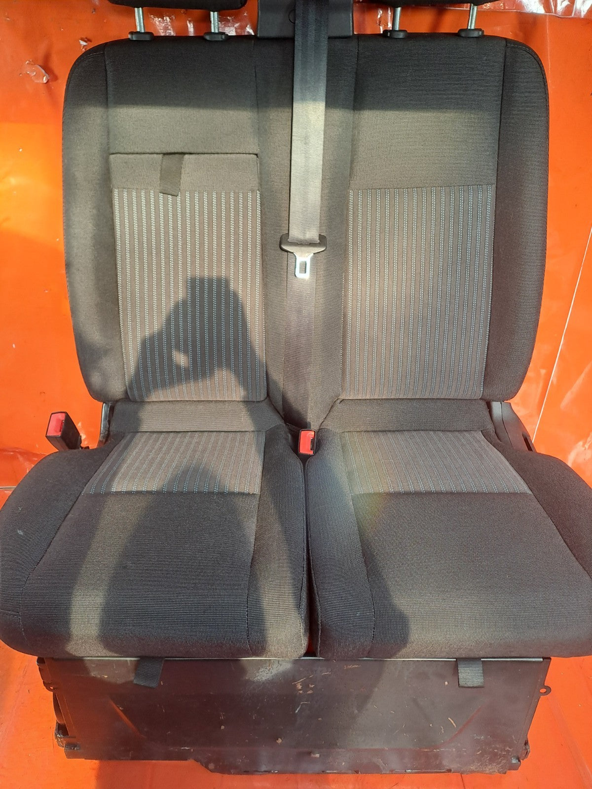 ✅2022 FORD TRANSIT CUSTOM 2.0D PASSENGER SIDE FRONT TWIN SEATS + WARRANTY A353 - Image 10
