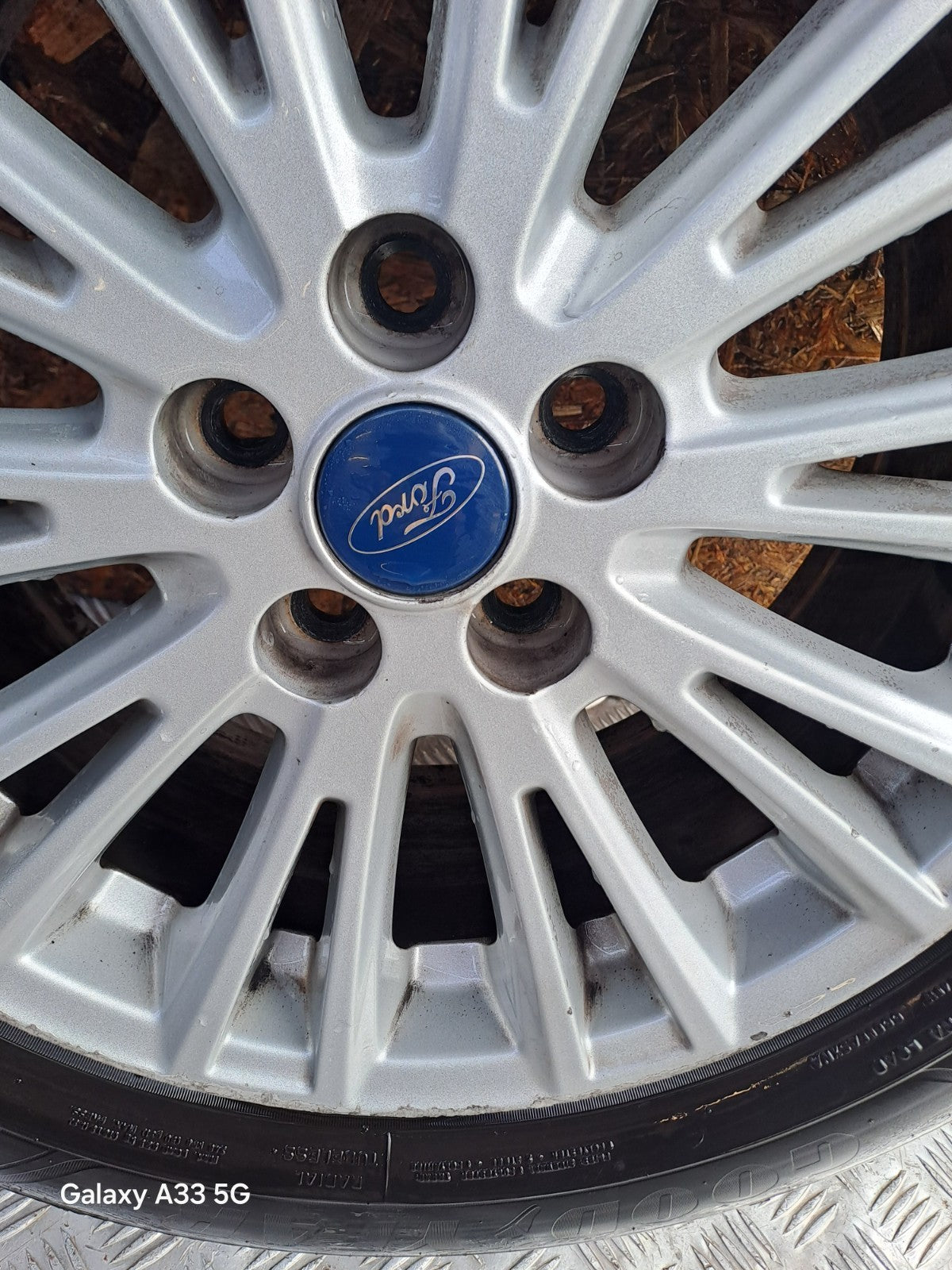 ✅2018 FORD GALAXY ZETEC ALLOY WHEEL & TYRE EM2C-1007-B1A 225/55 R17 + WARRANTY - Image 7