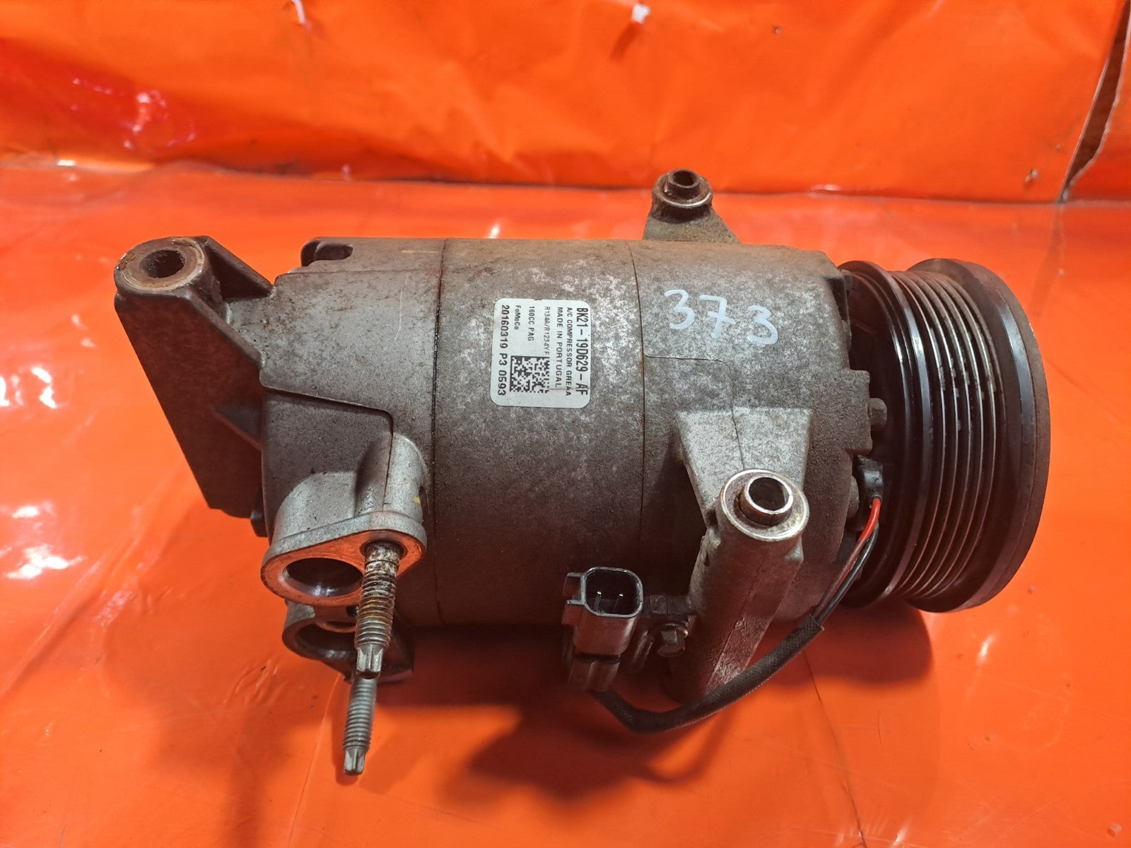 ✅2016 Ford Transit Custom Air Conditioning Pump BK21-19D629-AF + Warranty A373 - Image 2