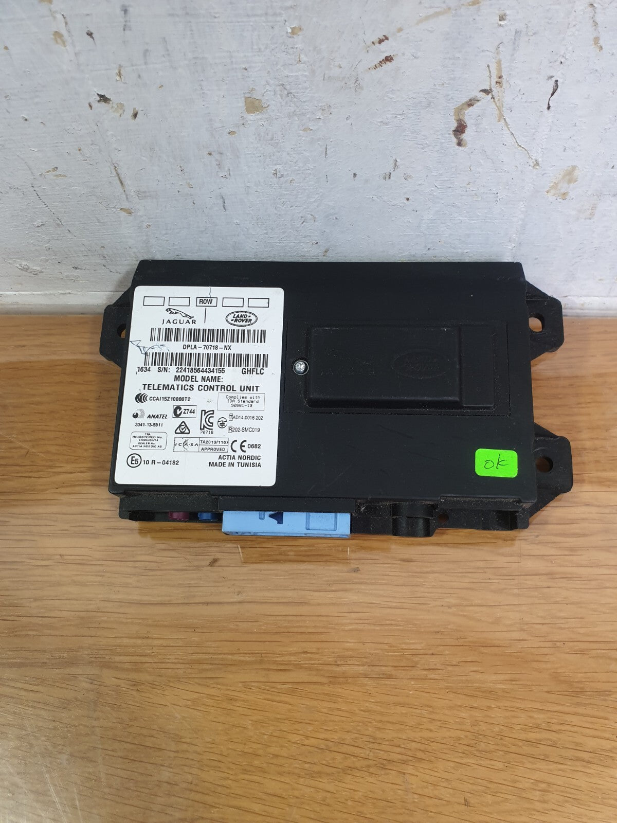 ✅2016 LAND ROVER DISCOVERY SPORT L550 TELEMATICS CONTROL MODULE DPLA-70718-NX - Image 6