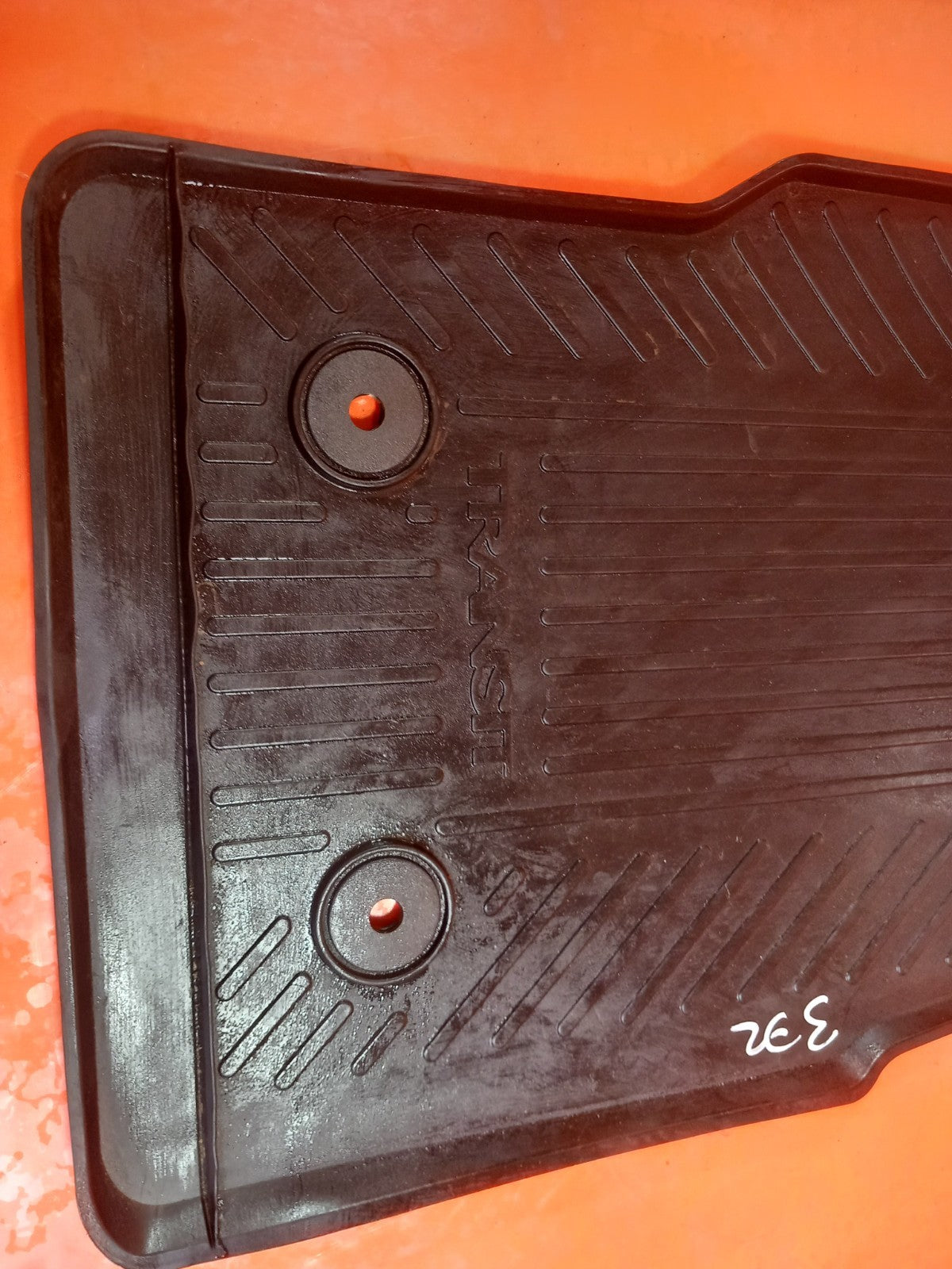 2021 Ford Transit Custom Front Left Rubber Floor Mat DK2B-B13087-LAW A372 - Image 4