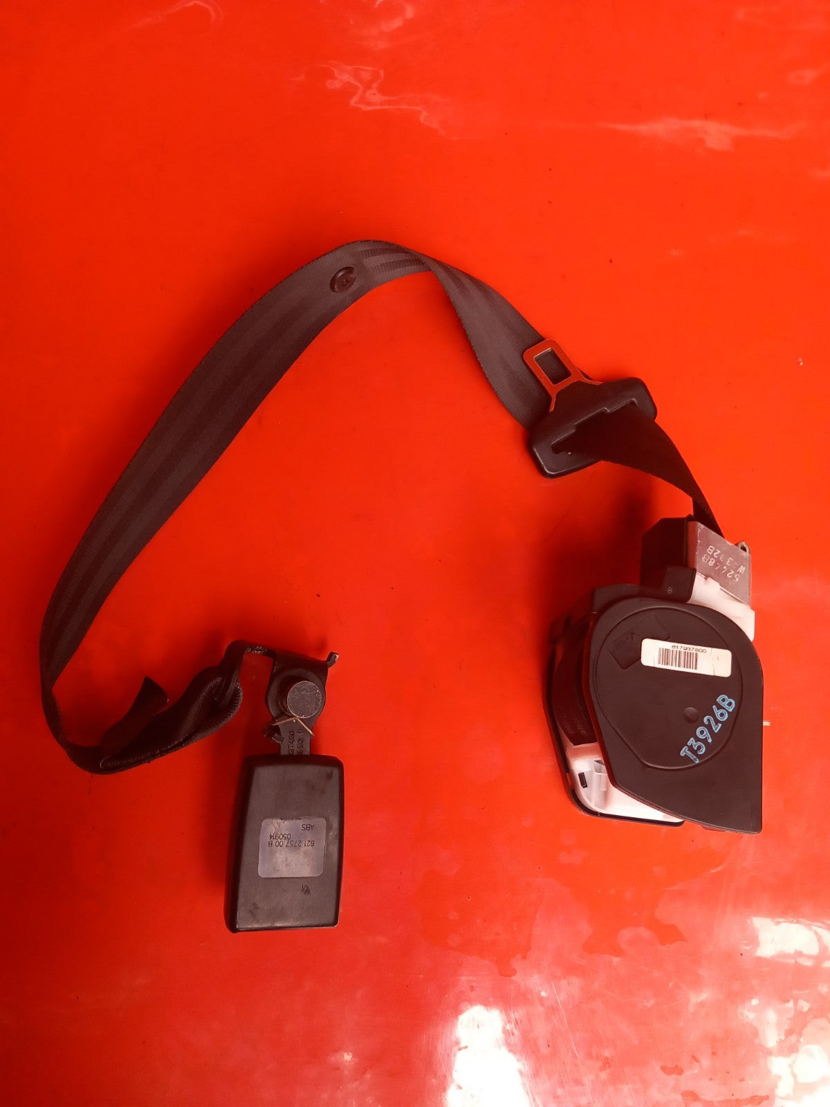 ✅Ford Transit Custom 2.0 Diesel 2021 Front Centre Seat Belt With Buckle A372 - Image 3